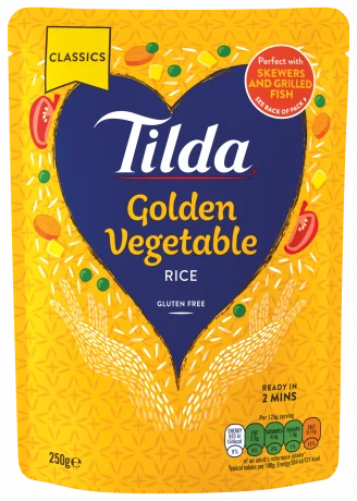 Golden Vegetable Long Grain Rice