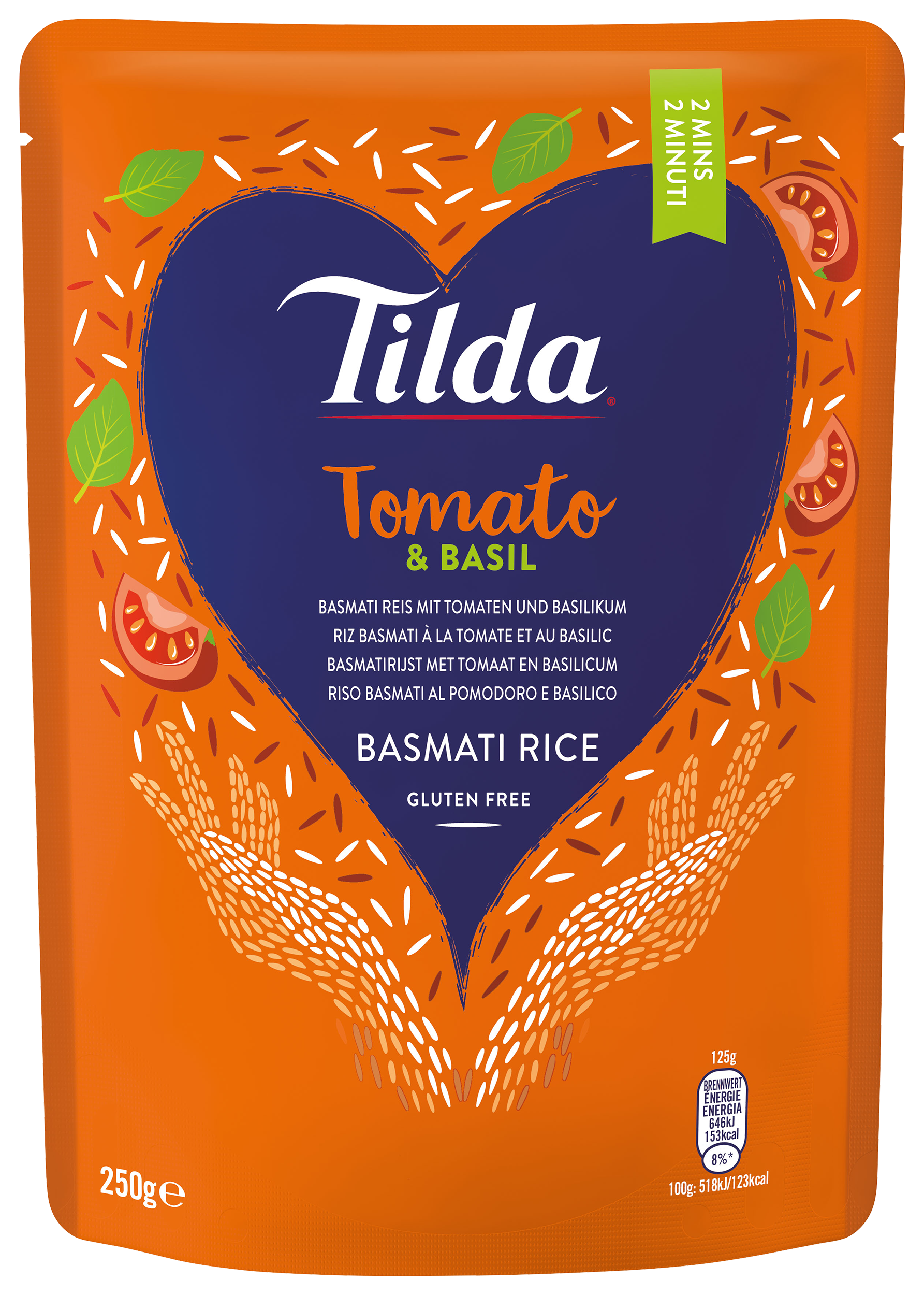 Tomato & Basil Basmati Rice
