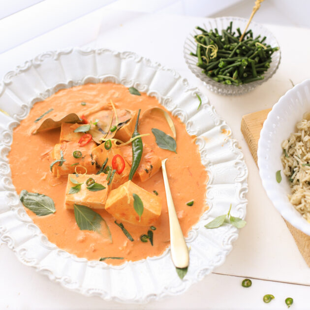 Panang Curry Met Tofu